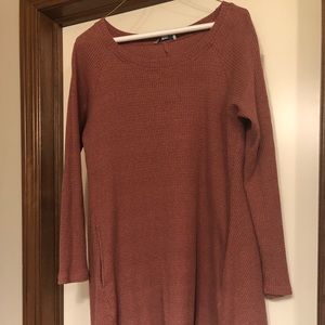 Sweater dress/tunic with pockets